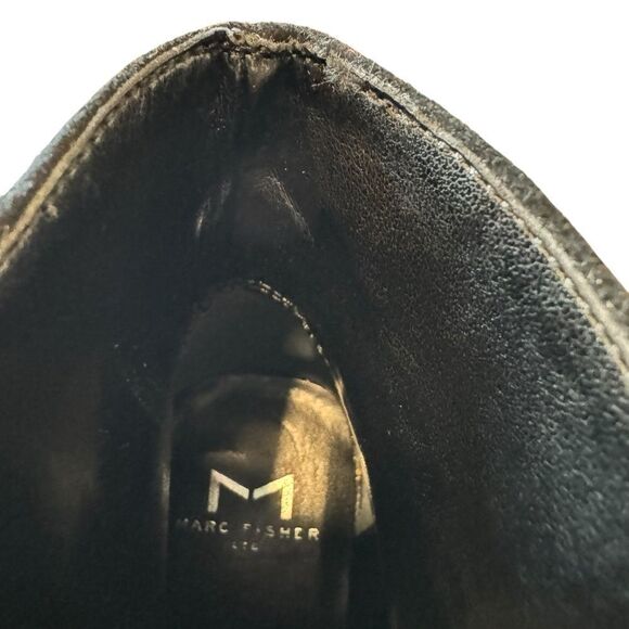 Revolve Marc Fisher LTD Haylian Suede Leather Pointed Toe Ankle Boots - Picture 9 of 12